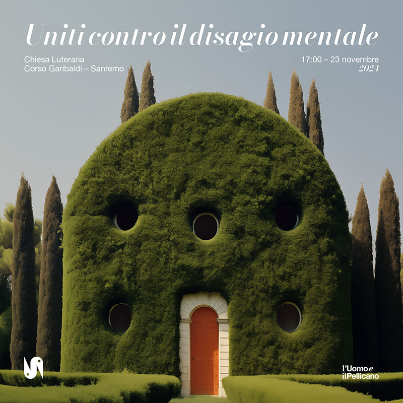Evento musicale benefico “Uniti contro il disagio mentale” sabato 23 novembre 2024 alle ore 17.00 presso la Chiesa luterana di Sanremo a favore di A.L.Fa.P.P. (Associazione Ligure Famiglie Pazienti Psichiatrici) di Sanremo.